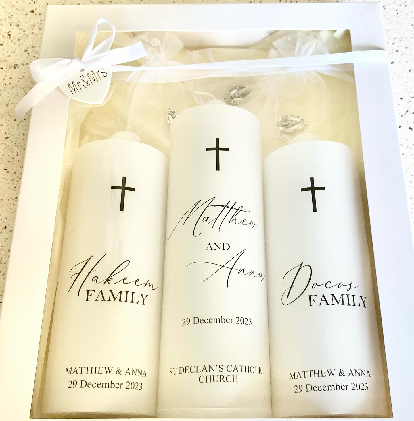 Wedding Candle Set